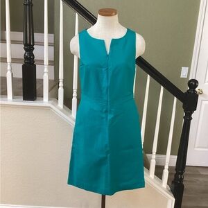 New The Limited Elegant Teal Sleeveless Dress